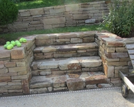 Residential Concrete Construction, Retaining Walls, Stone Stairs